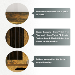 SNYNUXX Dog Crate Furniture with Pegboard, Storage Cabinet and Hidden Sliding Doors, Indoor Furniture-Style Wooden Puppy Dog Kennel for Medium Small Dogs, Gray