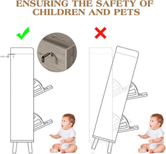 EOYUTLLY Shoe Cabinet Storage for Entryway, Narrow Shoe Rack Cabinet with 2 Flip Drawers, Freestanding Hidden Shoe Rack Storage Organizer (with Light, Grey)