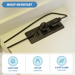 Coffee Bar Cabinet, 47" Farmhouse Sideboard Buffet Cabinet with Sliding Barn Door, Wine Rack & 6 Hooks, Wine Bar Cabinet for Home Dining Living Room, Dark Rustic Oak