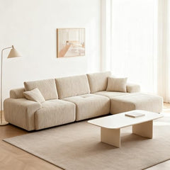 Love seat Sofa Couch for Living Room, Corduroy Fabric, Modern Memory Foam Compressed Sofa with Pillows, High-Resilience Memory Foam, Easy Assembly for Small Spaces (Grey, 1 Seat)